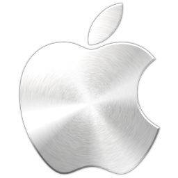 Apple Metal Icon 256x256 png